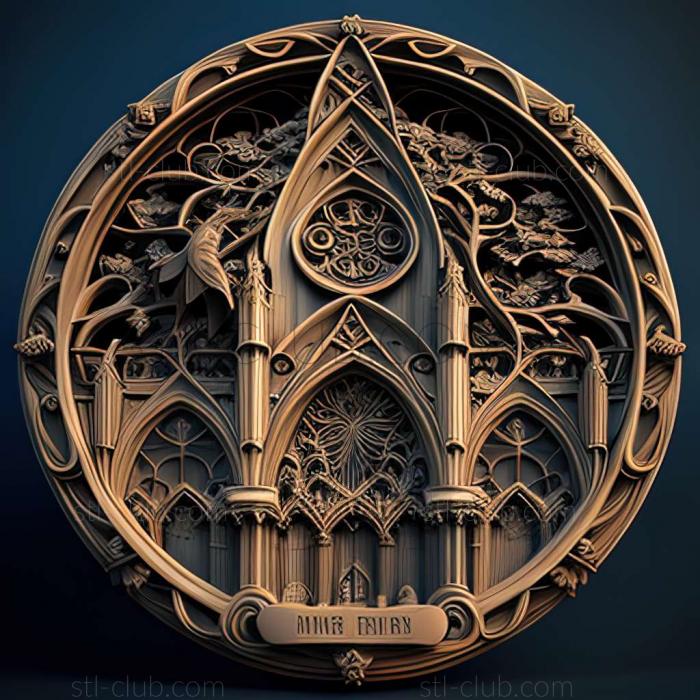 3D model notre dame (STL)